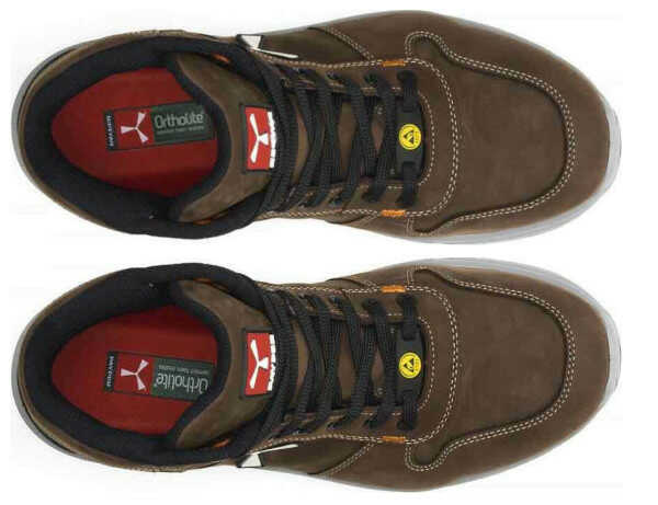 Payper GET FORCE MID S3 ESD SRC Brown Safety Ankle Boots